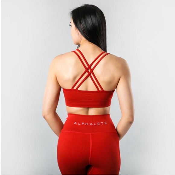 Alphalete Other - Alphalete Revival Bra Redwood